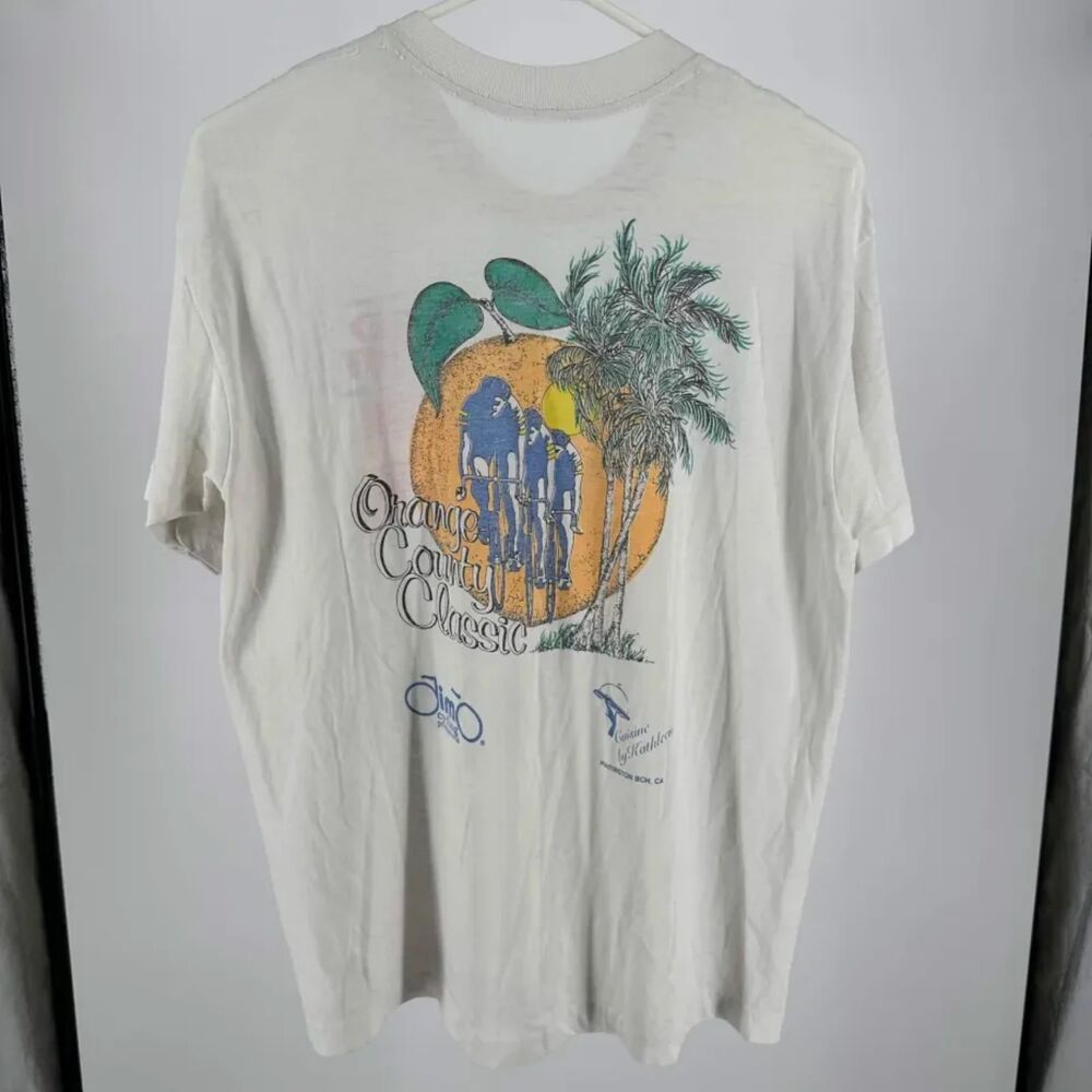 Vintage Orange County Classic Cycling Event California T-Shirt Size Medium - Picture 2 of 4